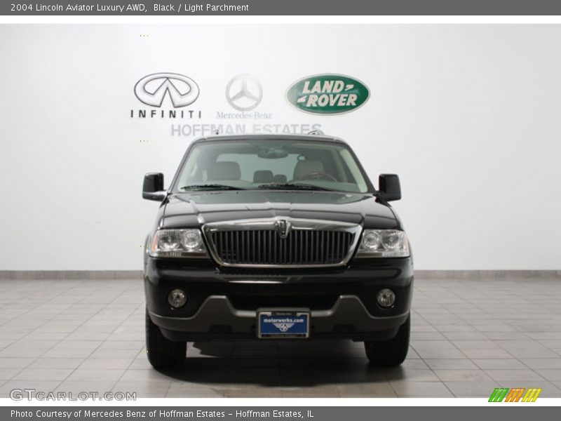 Black / Light Parchment 2004 Lincoln Aviator Luxury AWD