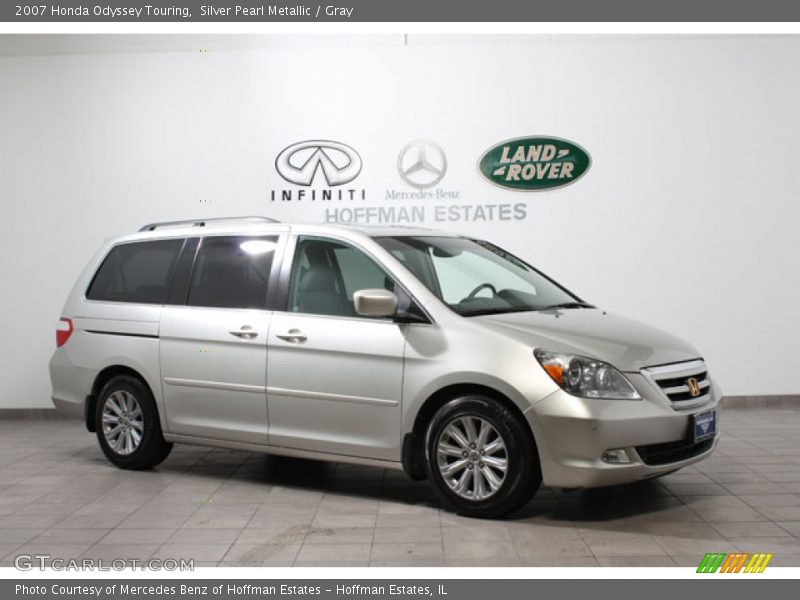 Silver Pearl Metallic / Gray 2007 Honda Odyssey Touring