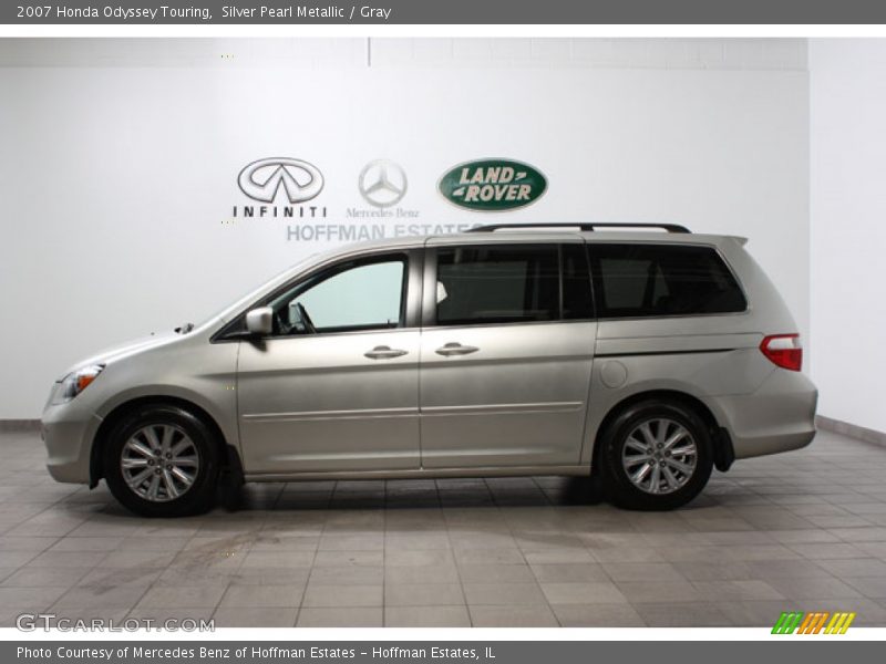 Silver Pearl Metallic / Gray 2007 Honda Odyssey Touring