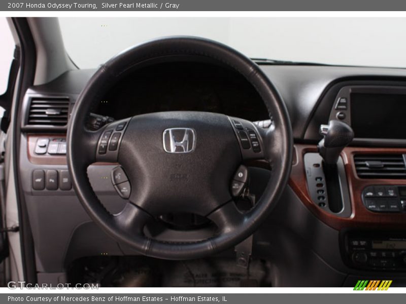 Silver Pearl Metallic / Gray 2007 Honda Odyssey Touring