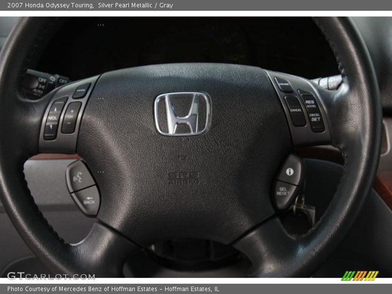 Silver Pearl Metallic / Gray 2007 Honda Odyssey Touring