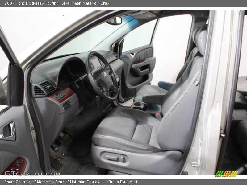 Silver Pearl Metallic / Gray 2007 Honda Odyssey Touring