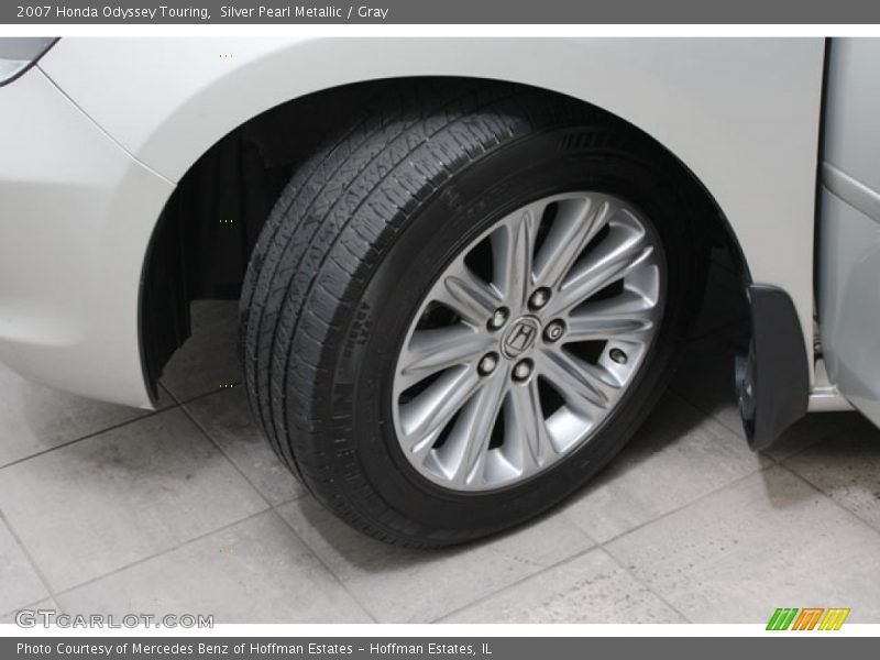 Silver Pearl Metallic / Gray 2007 Honda Odyssey Touring