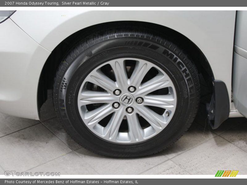 Silver Pearl Metallic / Gray 2007 Honda Odyssey Touring