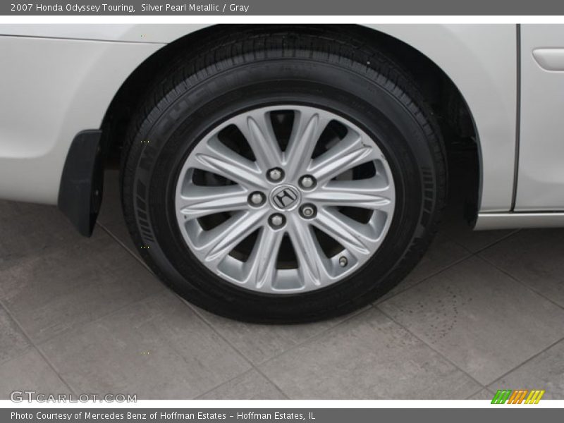 Silver Pearl Metallic / Gray 2007 Honda Odyssey Touring