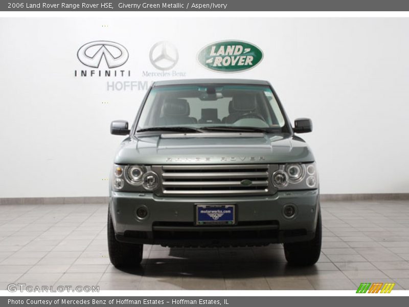 Giverny Green Metallic / Aspen/Ivory 2006 Land Rover Range Rover HSE