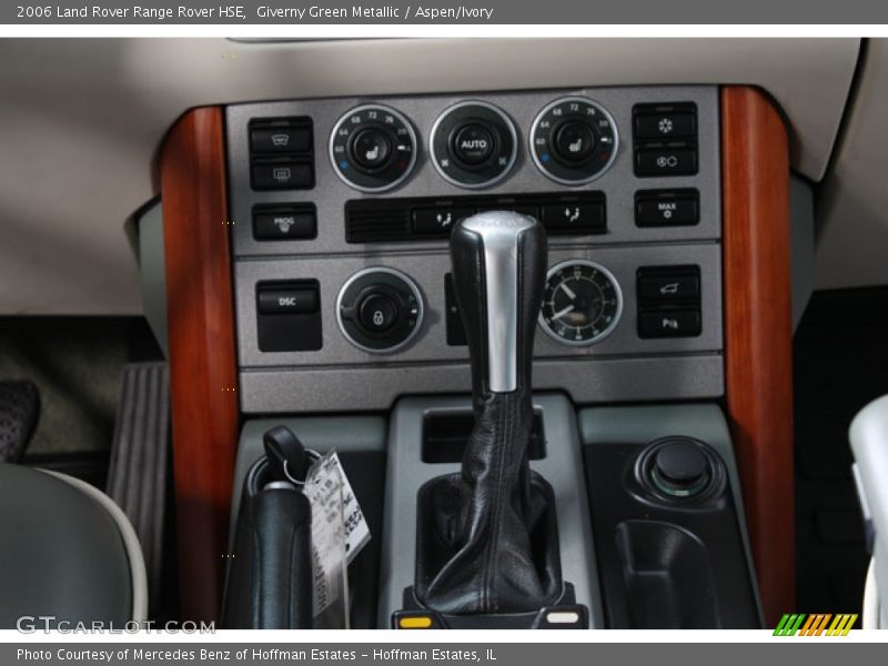 Controls of 2006 Range Rover HSE