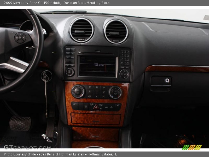 Obsidian Black Metallic / Black 2009 Mercedes-Benz GL 450 4Matic