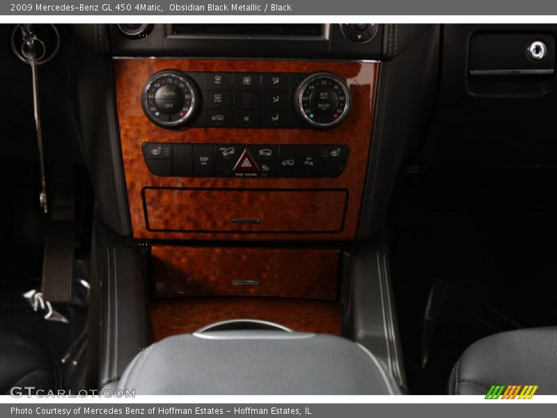 Obsidian Black Metallic / Black 2009 Mercedes-Benz GL 450 4Matic