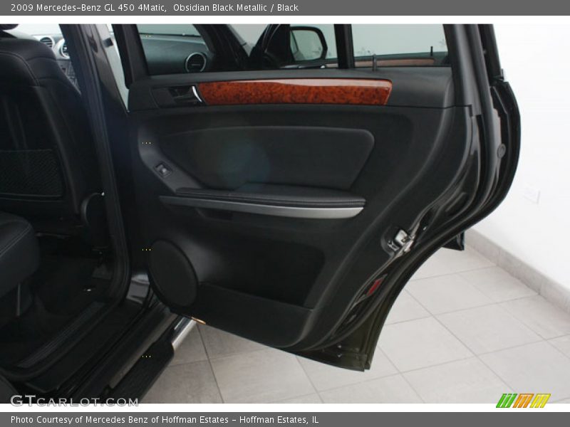Obsidian Black Metallic / Black 2009 Mercedes-Benz GL 450 4Matic