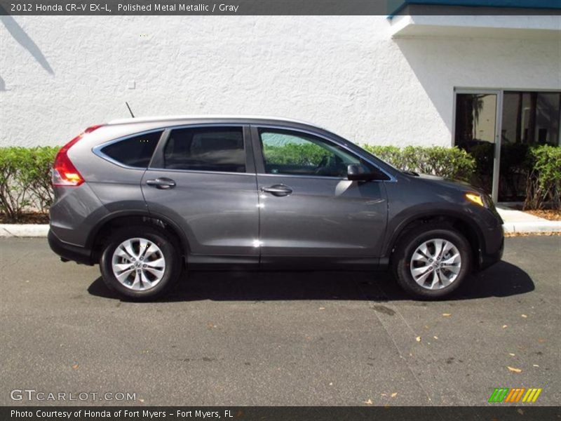 Polished Metal Metallic / Gray 2012 Honda CR-V EX-L