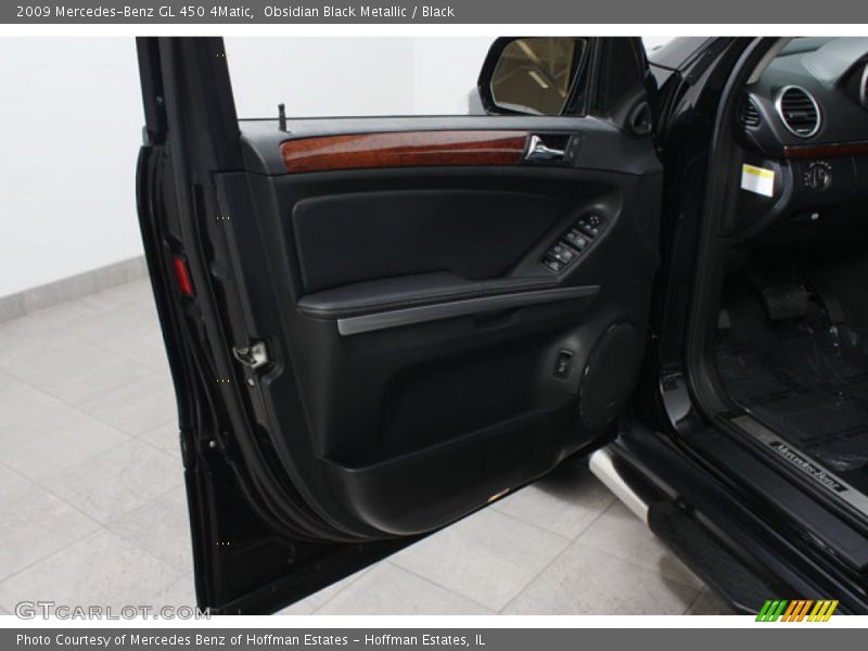 Obsidian Black Metallic / Black 2009 Mercedes-Benz GL 450 4Matic