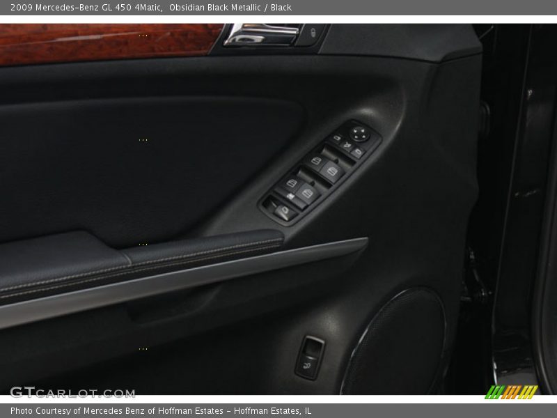 Obsidian Black Metallic / Black 2009 Mercedes-Benz GL 450 4Matic