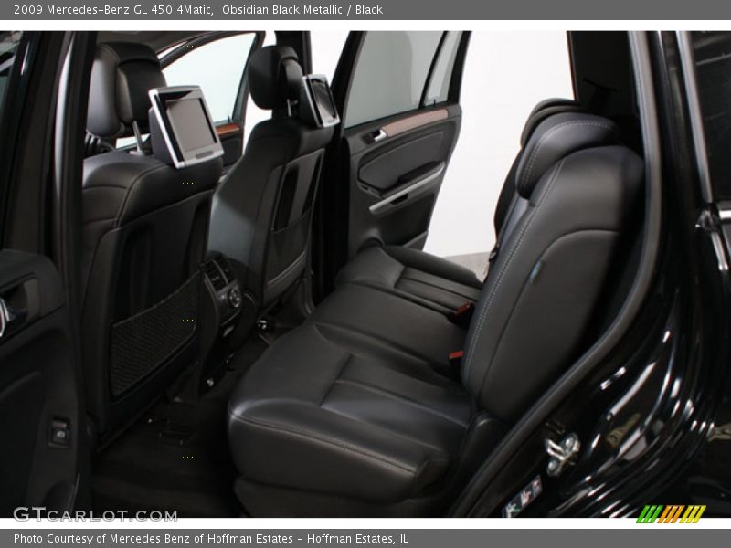 Obsidian Black Metallic / Black 2009 Mercedes-Benz GL 450 4Matic