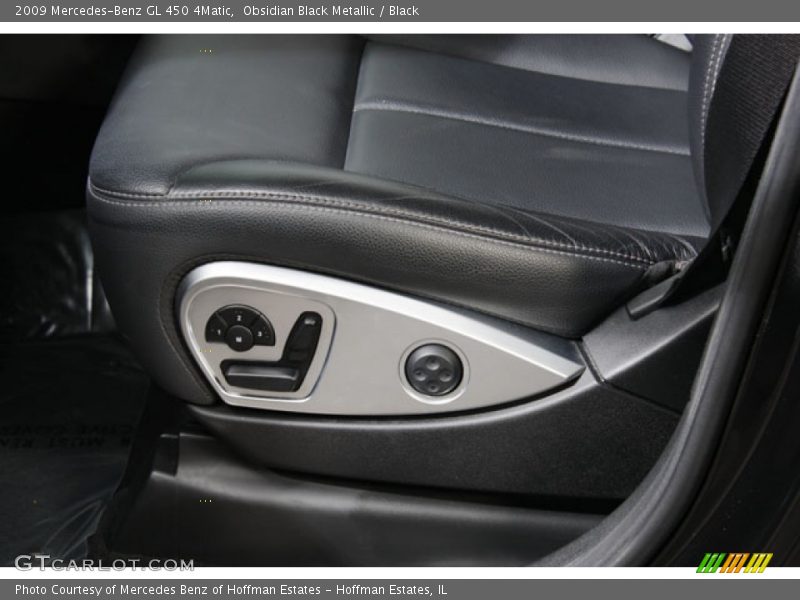 Obsidian Black Metallic / Black 2009 Mercedes-Benz GL 450 4Matic