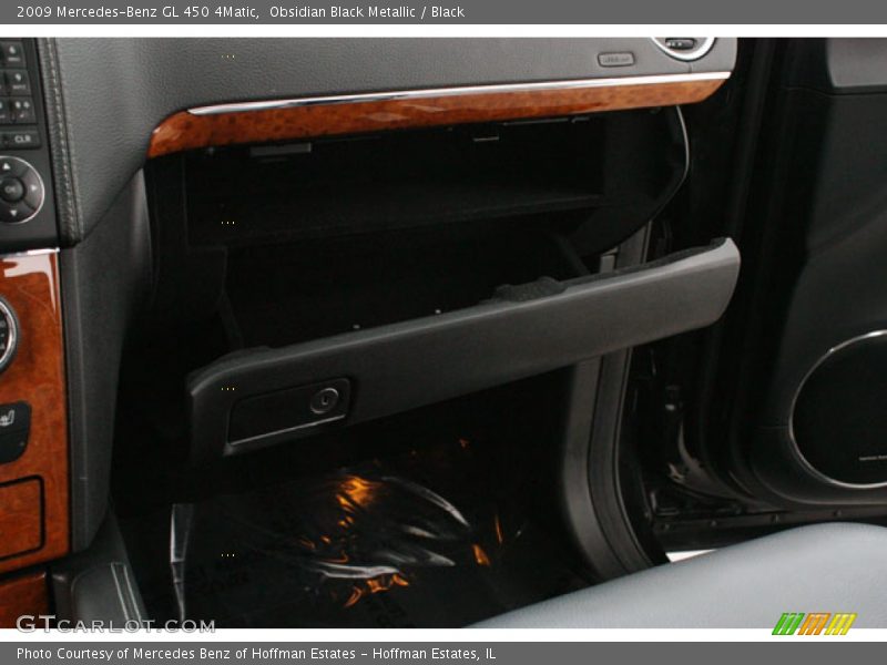 Obsidian Black Metallic / Black 2009 Mercedes-Benz GL 450 4Matic