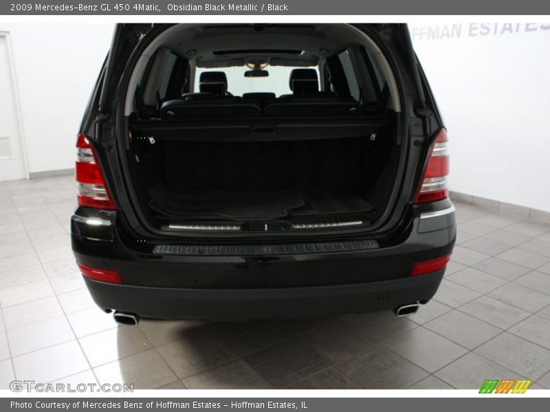 Obsidian Black Metallic / Black 2009 Mercedes-Benz GL 450 4Matic