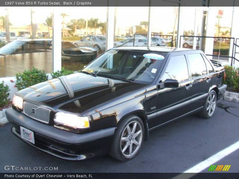 Black / Graphite 1997 Volvo 850 R Turbo Sedan