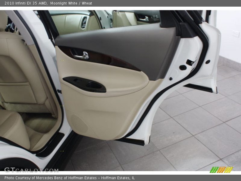 Moonlight White / Wheat 2010 Infiniti EX 35 AWD