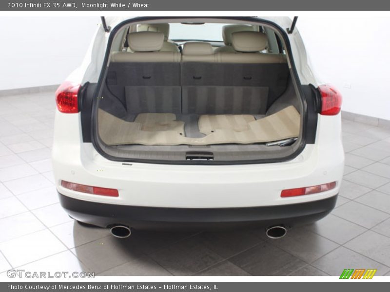 Moonlight White / Wheat 2010 Infiniti EX 35 AWD