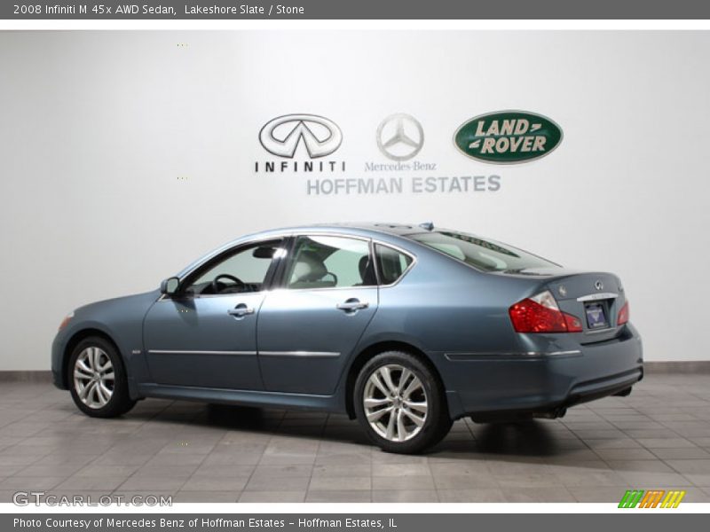 Lakeshore Slate / Stone 2008 Infiniti M 45x AWD Sedan
