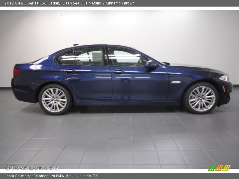  2012 5 Series 550i Sedan Deep Sea Blue Metallic