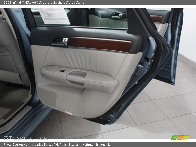 Lakeshore Slate / Stone 2008 Infiniti M 45x AWD Sedan