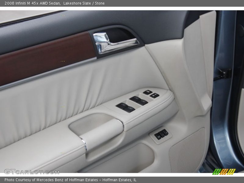Lakeshore Slate / Stone 2008 Infiniti M 45x AWD Sedan