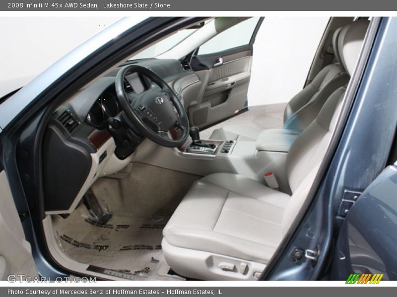 Lakeshore Slate / Stone 2008 Infiniti M 45x AWD Sedan