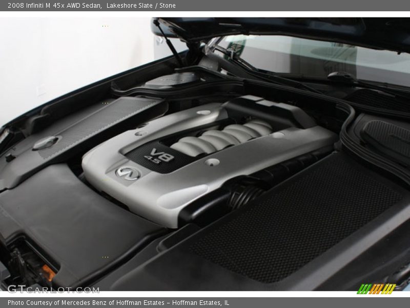 Lakeshore Slate / Stone 2008 Infiniti M 45x AWD Sedan