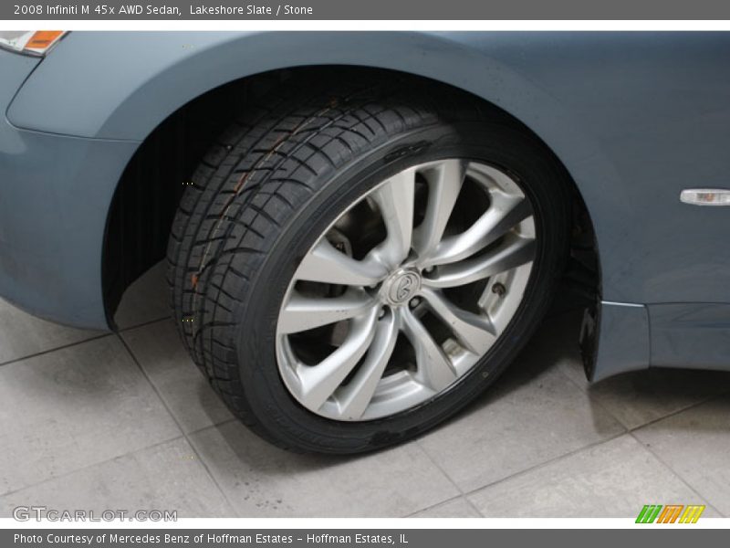 Lakeshore Slate / Stone 2008 Infiniti M 45x AWD Sedan