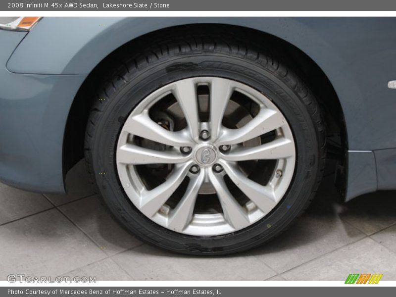 Lakeshore Slate / Stone 2008 Infiniti M 45x AWD Sedan
