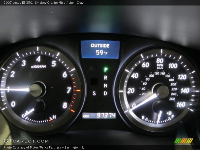  2007 ES 350 350 Gauges