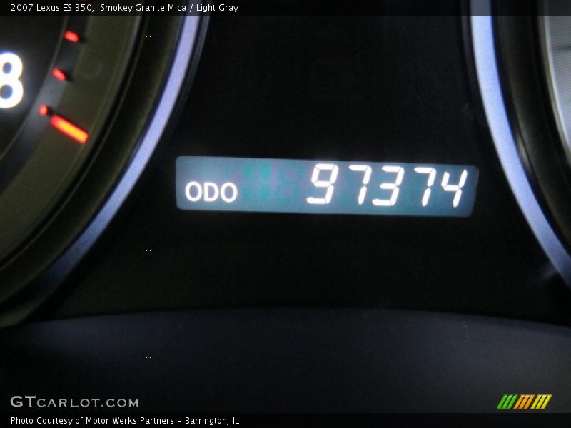 Smokey Granite Mica / Light Gray 2007 Lexus ES 350
