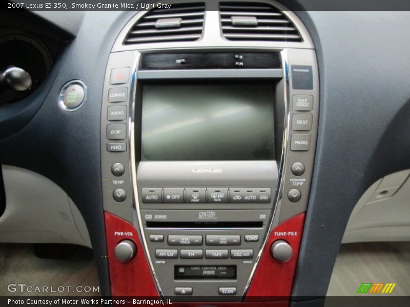 Controls of 2007 ES 350