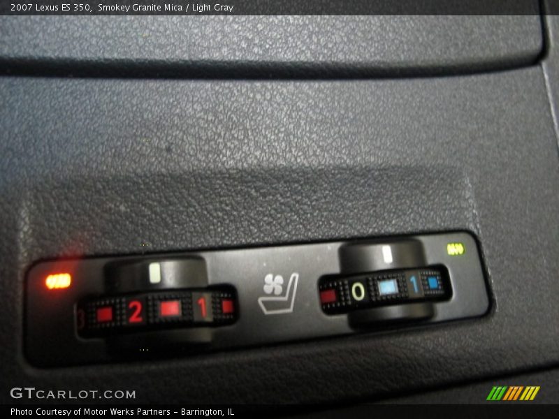 Smokey Granite Mica / Light Gray 2007 Lexus ES 350