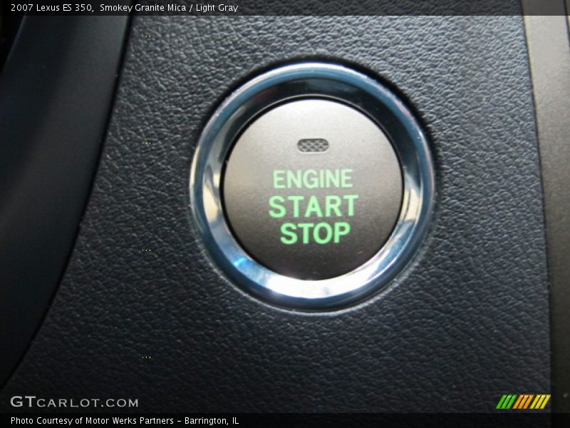 Smokey Granite Mica / Light Gray 2007 Lexus ES 350