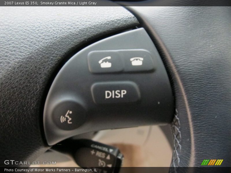 Smokey Granite Mica / Light Gray 2007 Lexus ES 350