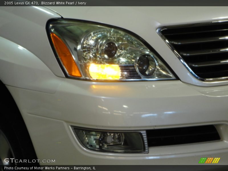 Blizzard White Pearl / Ivory 2005 Lexus GX 470