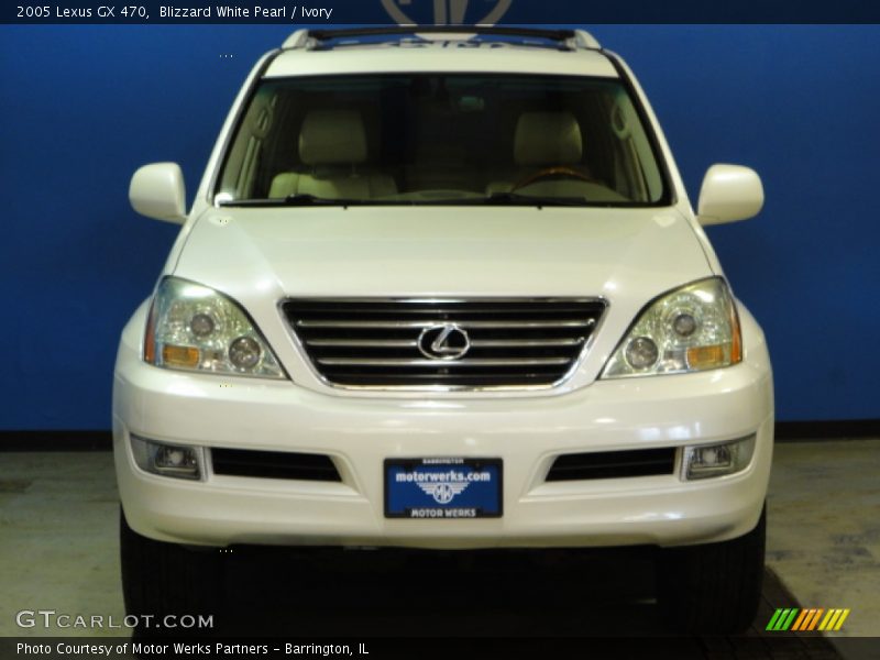 Blizzard White Pearl / Ivory 2005 Lexus GX 470