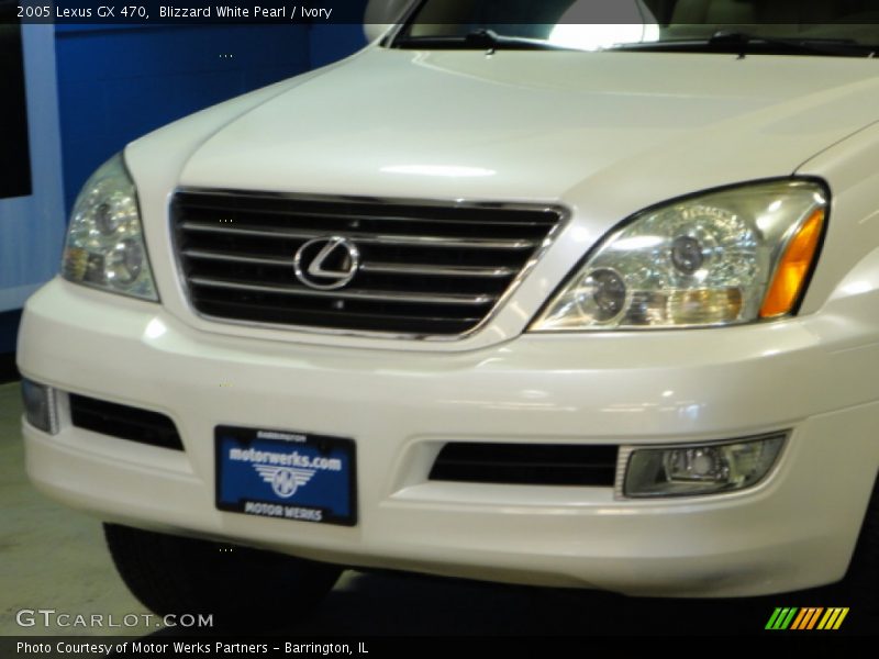 Blizzard White Pearl / Ivory 2005 Lexus GX 470