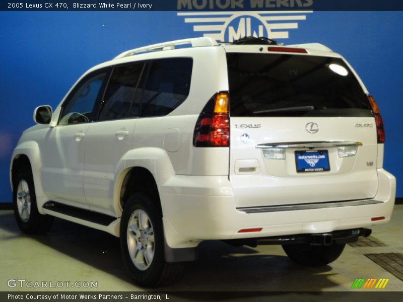 Blizzard White Pearl / Ivory 2005 Lexus GX 470