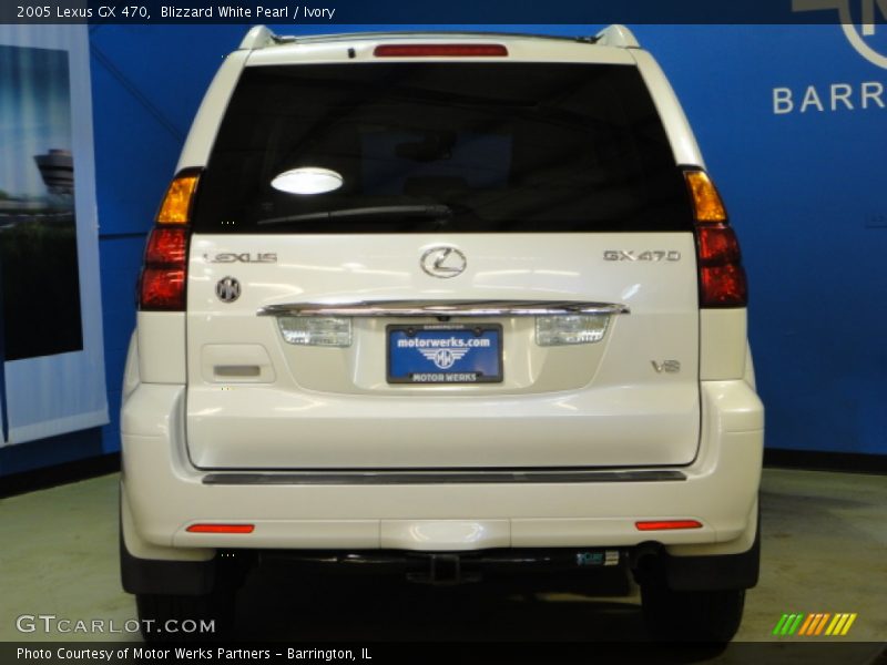 Blizzard White Pearl / Ivory 2005 Lexus GX 470
