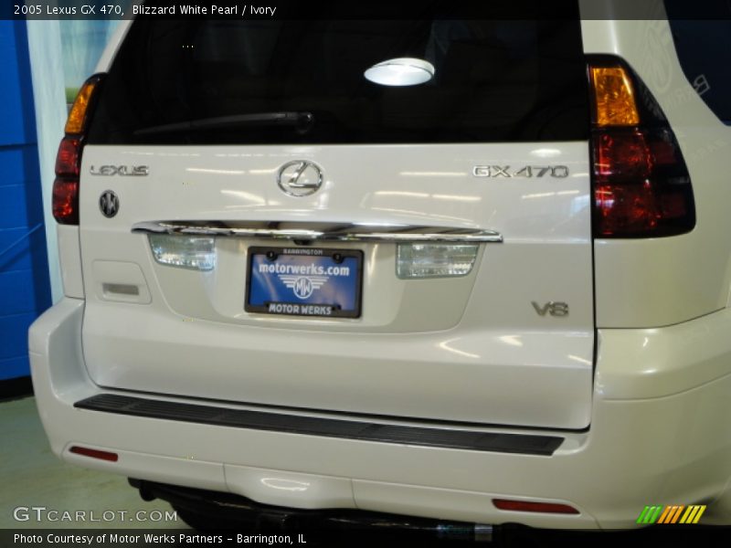Blizzard White Pearl / Ivory 2005 Lexus GX 470