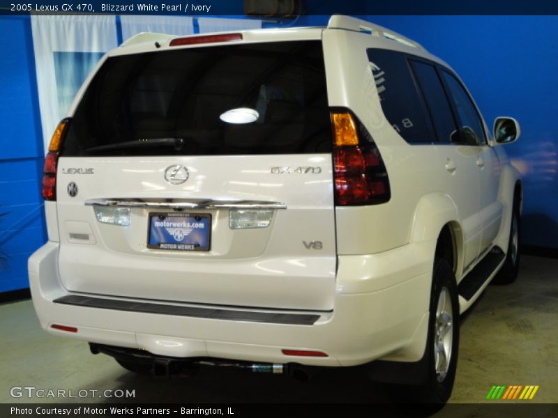 Blizzard White Pearl / Ivory 2005 Lexus GX 470