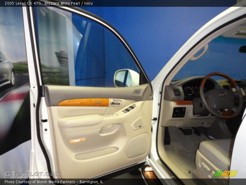 Blizzard White Pearl / Ivory 2005 Lexus GX 470