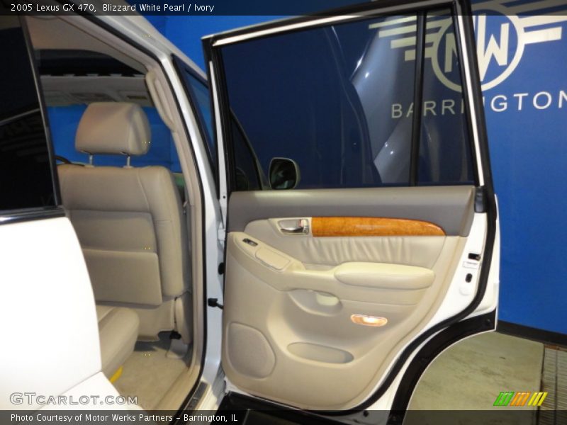 Blizzard White Pearl / Ivory 2005 Lexus GX 470