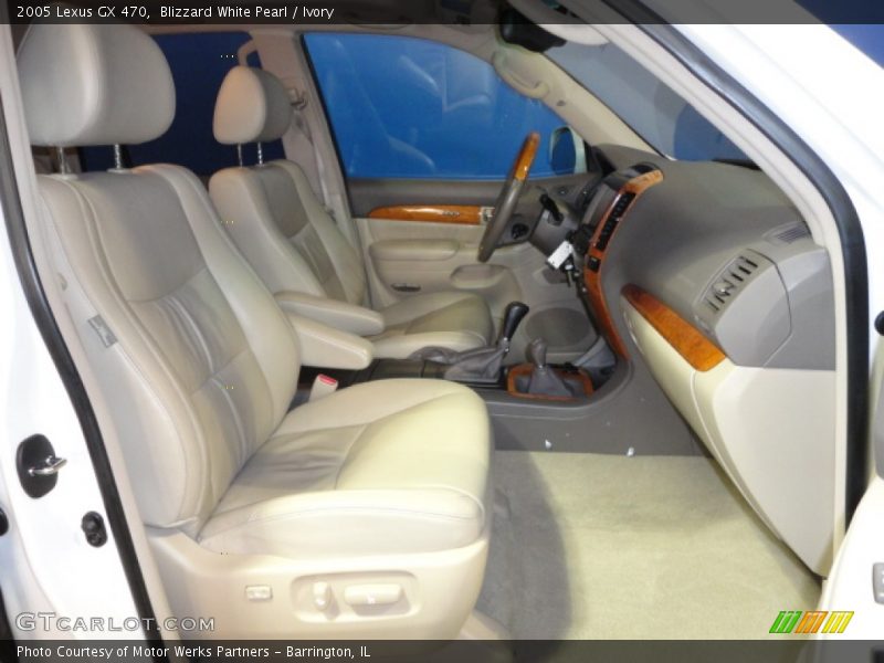Blizzard White Pearl / Ivory 2005 Lexus GX 470