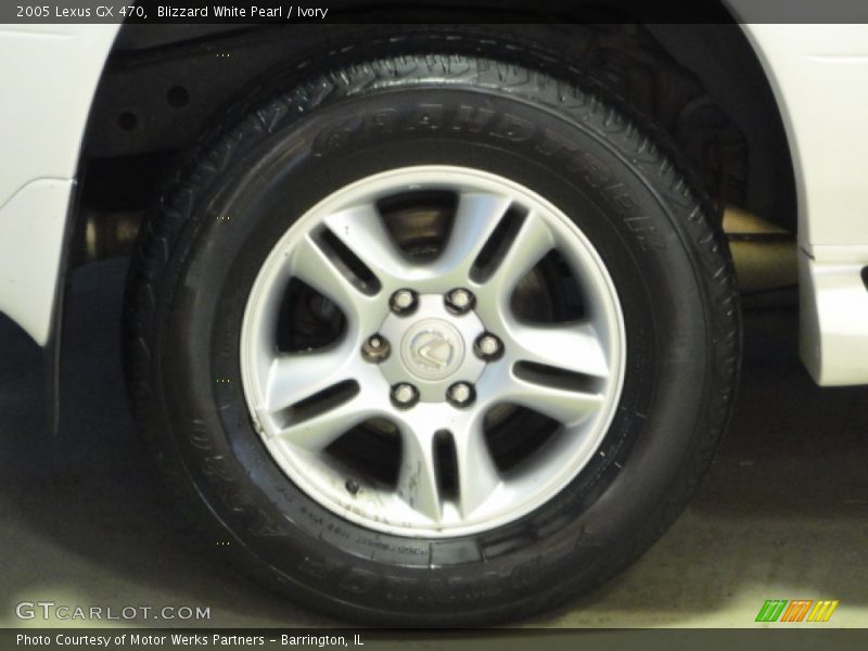 Blizzard White Pearl / Ivory 2005 Lexus GX 470