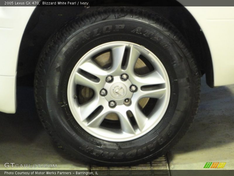 Blizzard White Pearl / Ivory 2005 Lexus GX 470